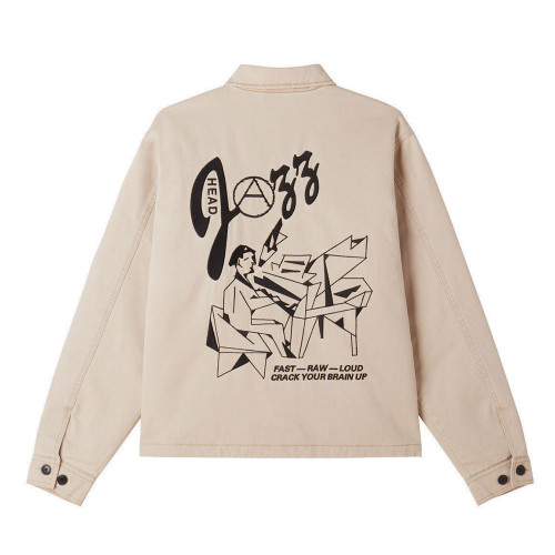 Obey Ανδρικό μπουφάν Head Jazz Zip Up Jacket